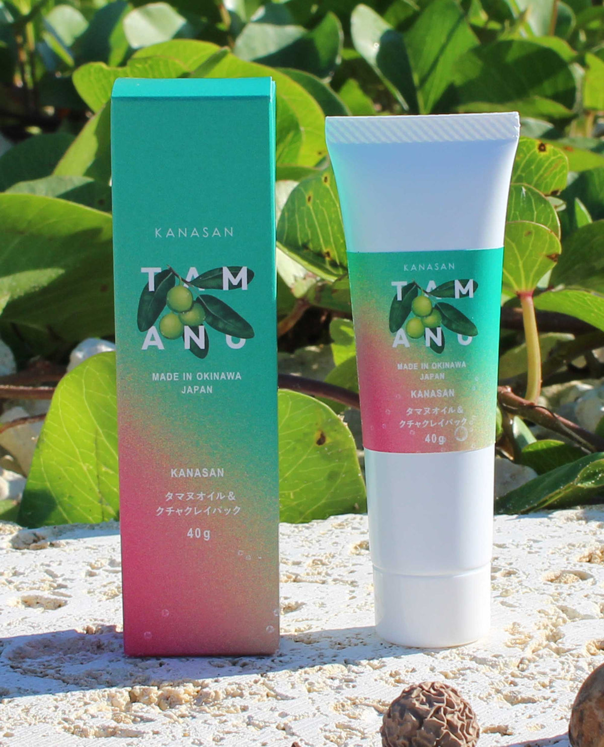 KANASAN NATURE タマヌオイル クチャクレイパック 40ml